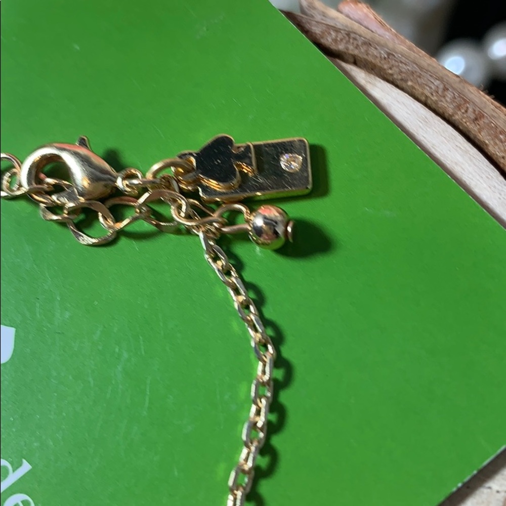 Kate spade bracelet rose ๐น gold w bag - Picture 3 of 7
